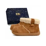 Каштановая эксклюзивная обувь коробка