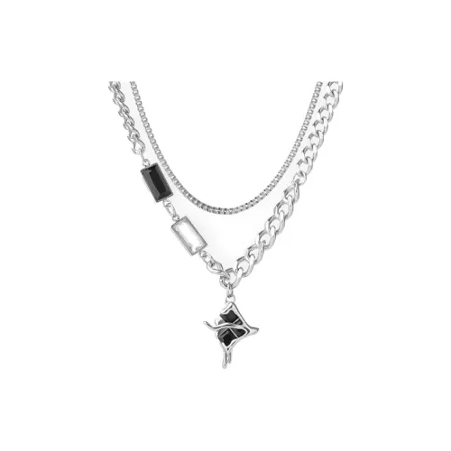 AKAK Титановые стальные ожерелья для мужчин