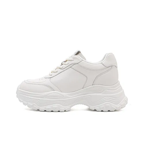 DAPHNE Устойчивые к истиранию противоскользящие низкие топовые кроссовки с толстой подошвой женские