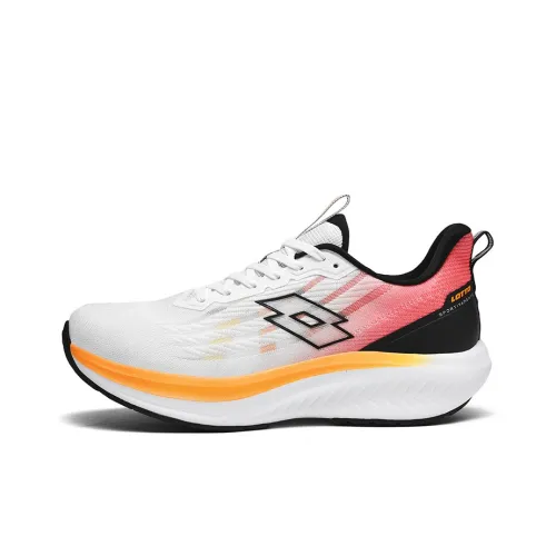 LOTTO Low Top Детская Беговая Обувь Белый Оранжевый Красный Унисекс