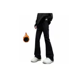 Black Осенний Зимний Флисовая Подкладка