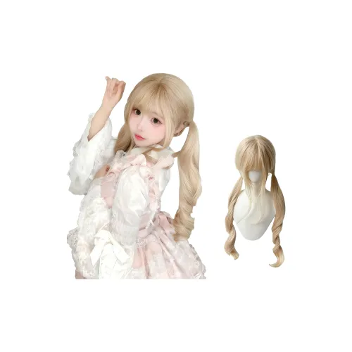 YOUXI Тедди Повседневный Анти-Аджинг Атмосфера Полный Голова Набор Высокая Температура Пряжа Длинные Волнистые