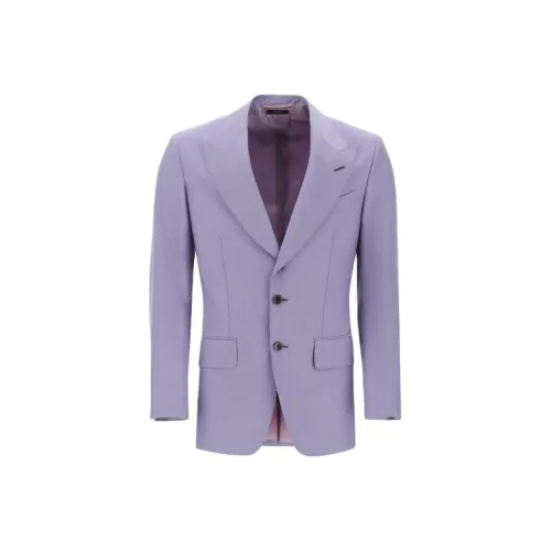 TOM FORD Бизнес-костюм мужской фиолетовый