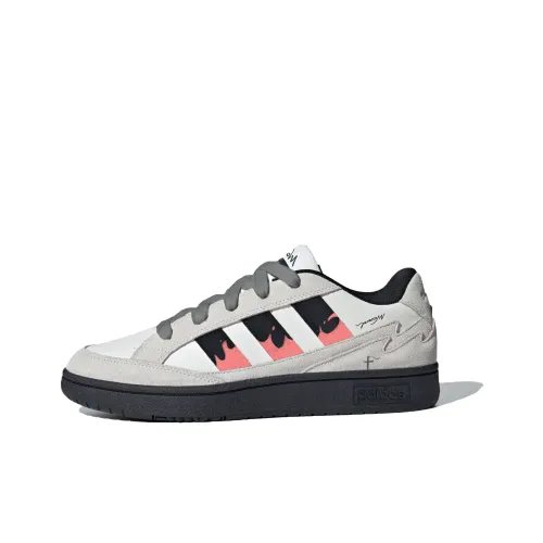 Adidas WCARD ADV Пламя Термозащита Низкие Кроссовки для Скейтбординга Унисекс Серый