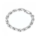 Тисненый Mobius браслет, длина 19 см, ширина 6 мм