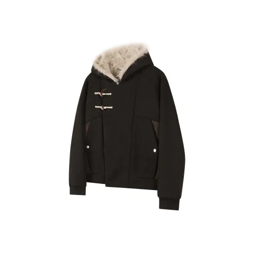 MAXDSTR Темно-коричневый унисекс пуховики