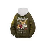 Армейский зеленый [утепленный, термический, пуховая куртка]