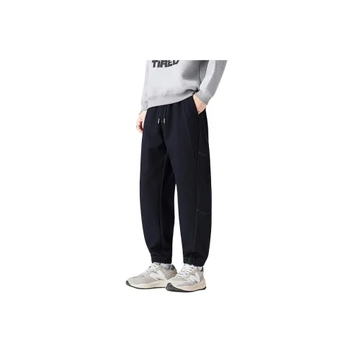 STRONG DREAM Темно-синий Осенний Зимний Новинка Мужские Джинсы