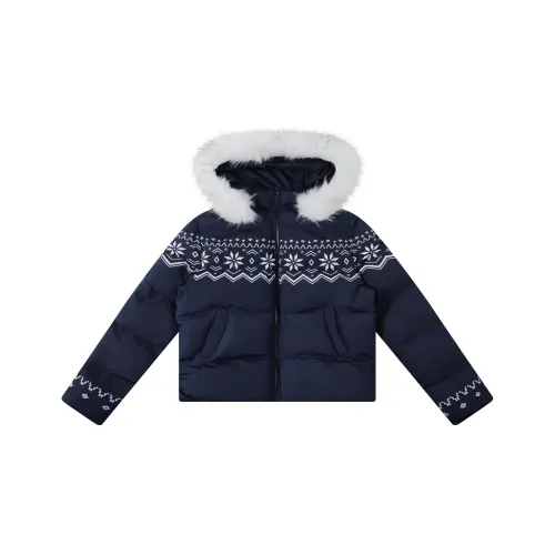 FDR Темно-синий Синий Женские Пуховики