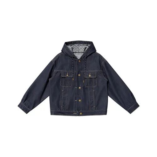 FOSS PHIL Джинсовый синий Женские Куртки