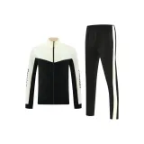 Комплект [Черный и Абрикосовый топ, Черные и Абрикосовые штаны]