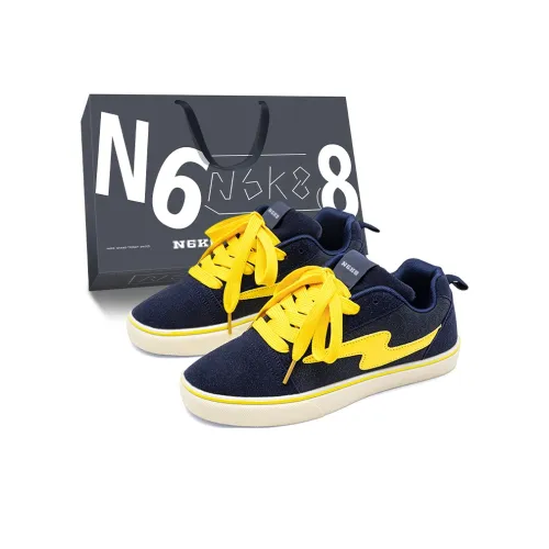 N6K8 Повседневная обувь Низкий топ Темно-синий Унисекс
