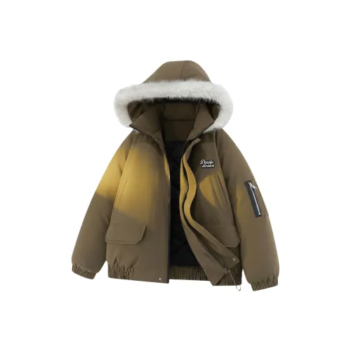 Double Dealer Хлопковый пуховик унисекс