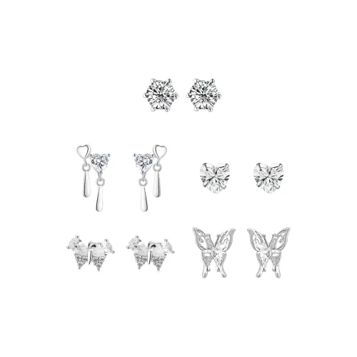 JUICY GRAPE Сплав Серьги-гвоздики Женские