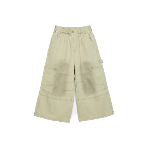 YEK Хаки Унисекс Карго Брюки