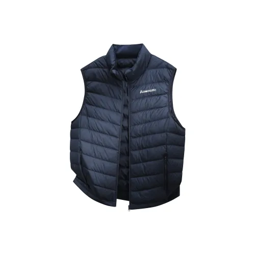 Кавасаки x SHIZHUANGZHOUSHOUXIU LIANMINGKUAN Пуховый жилет Унисекс