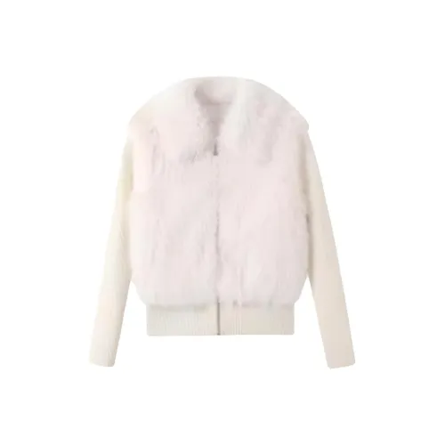 EFCR Молоко Белый Женский Пуховик