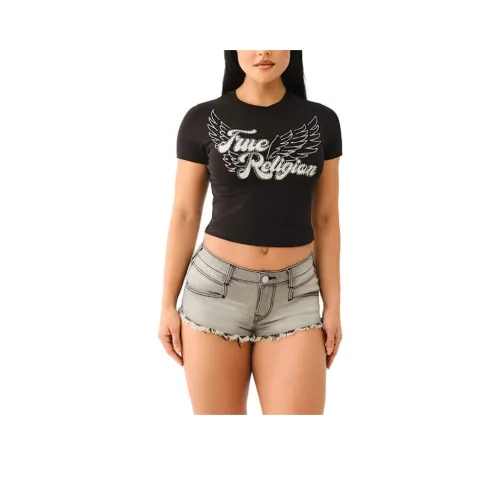 True Religion Черные Женские T-рубашки