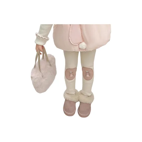 Lanza Повседневные Леггинсы Зимние Детские для Возраста 3-7 Лет Бежевые