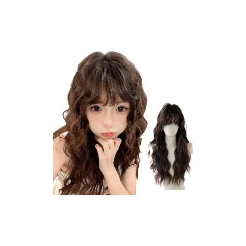 BEIQING Водная рябь Шерстяной завиток Женская Перука Высокая Температура Пряжа