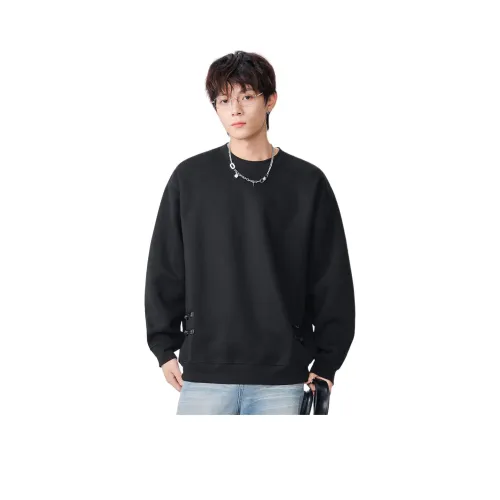 CLOUDYCATS Черный Унисекс Свитшоты