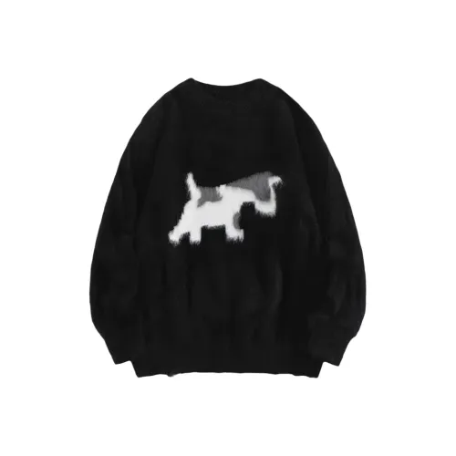 JIARONG Черный Унисекс Трикотаж