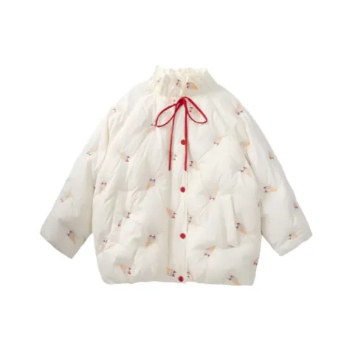 ONE PASS STUDIO Хлопковый пуховик женский