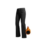 Черный с флисовой подкладкой и утолщением