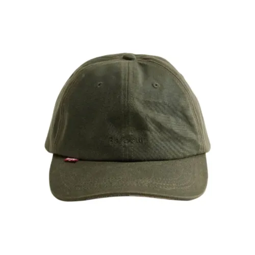 Levi's x BARBOUR Хлопковые кепки унисекс оливково-зеленого цвета