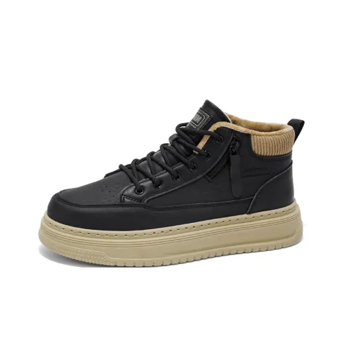 HEIWEILU Теплоизоляционное покрытие устойчивое к истиранию высокий топ повседневная обувь мужская