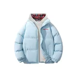 Пыльно-синий (Одиночный хлопковый пуховик)