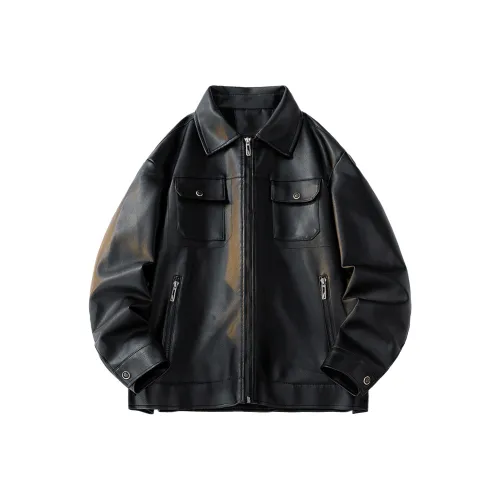 Комбо Унисекс Кожаные куртки