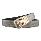 Экрю, золотистая пряжка