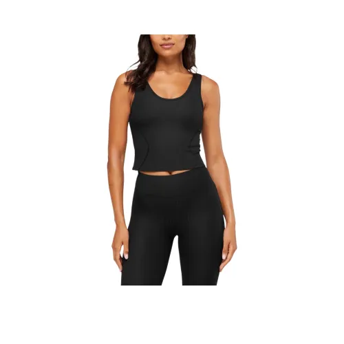 GYMSHARK Черный Женские Спортивные Майки без Рукавов