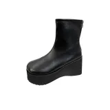 Кожаный верх, черный