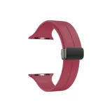 Бордовый Красный | Силиконовый Магнитный Складной Застежка