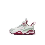 Бургундский однослойный кожаная обувь