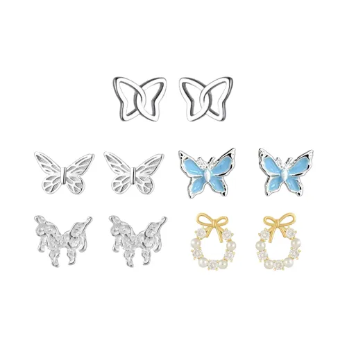 JUICY GRAPE Сплав Серьги-гвоздики Женские