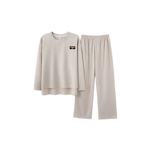 Supremo Cat Светло-серый Женский комплект пижам