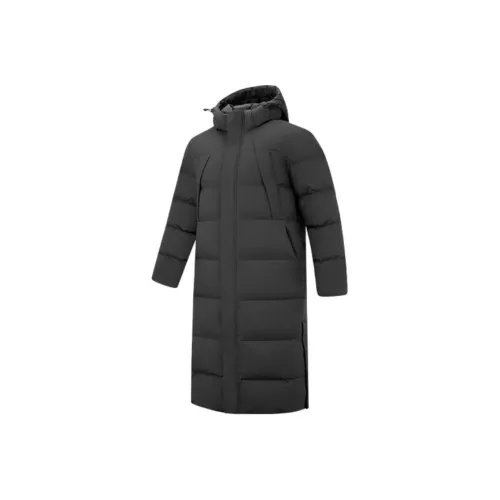 QIAODAN Storm Gray Мужской хлопковый пуховик