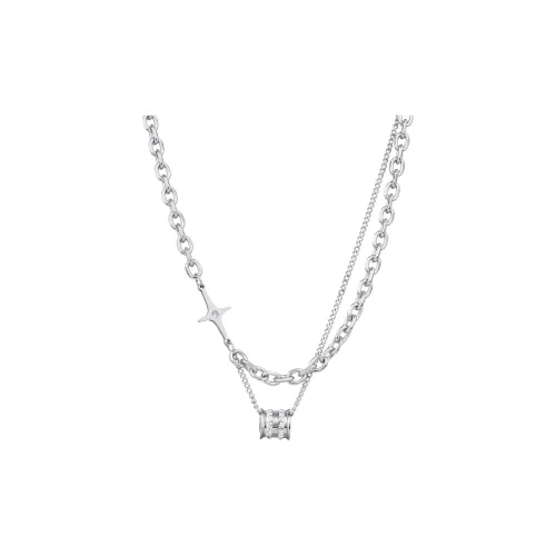 MISS XIA JWY Титановые стальные ожерелья унисекс