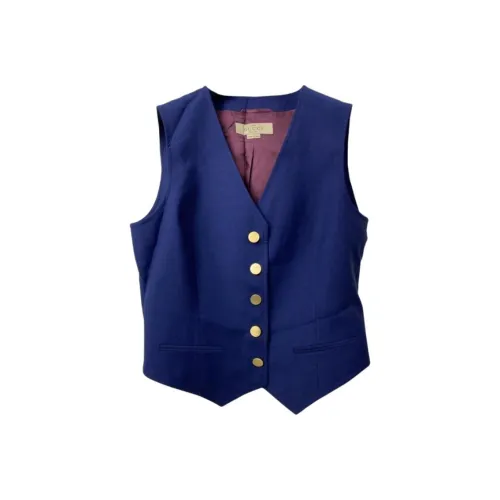 GUCCI Темно-синий Женский жилет