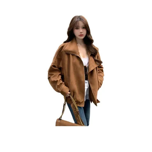 HKPXR Коричневый Женский Пальто