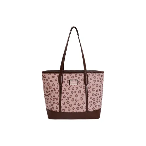 DIFFERENT FACES ПУ (полиуретан) Сумка через плечо Стандартная Женская Розовая Коричневая