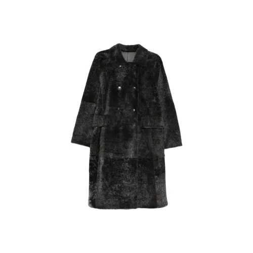 Yves Salomon Черный Женские Меховые изделия