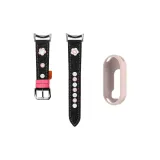 Чёрный + Розовый силиконовый чехол