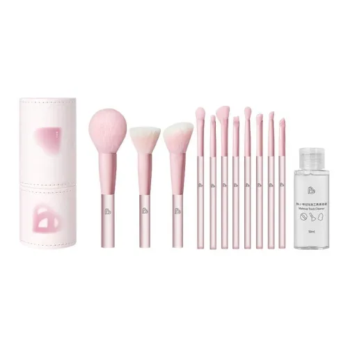 BLJ Половина сахара Персик 11 шт. Кисти для макияжа Фиксирующий Смешанный Детали Мягкая кожа Дружелюбный