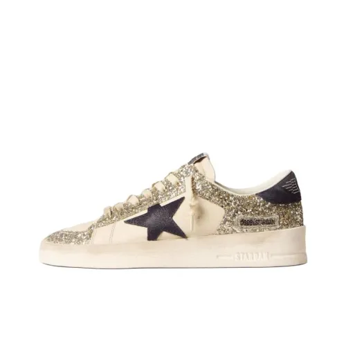 Golden Goose Stardan Low Топ Скейтборд Кроссовки Женские Бежевые