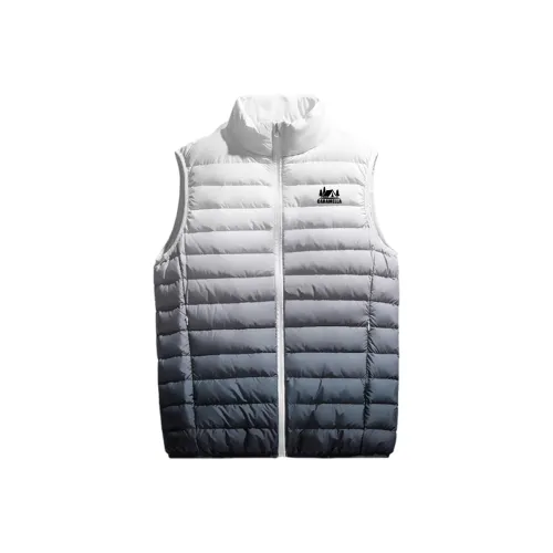 Caramella Черный градиент Женский пуховый жилет