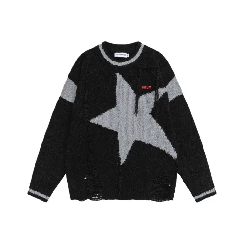 HOKLV Черный Унисекс Трикотаж